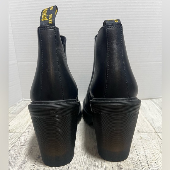 Dr. Martens Hurston Ankle Boots Black SZ 9 - Picture 3 of 10